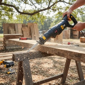 Sierra Sable 1200w Cat Caterpillar Metal Carne Hueso Madera