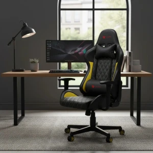 Silla Gamer Escritorio X-lizzard Negro/amarillo