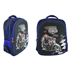 Mochila Escolar 3d Doble Bolsillo 36x29cm