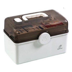 Contenedor Organizador De Medicamentos Blanco