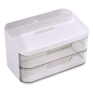 Organizador Para Escritorio Blanco 20x12x11cm