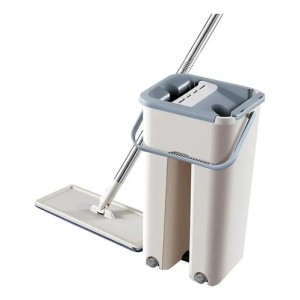 Mopa Con Balde Escurridor Limpiador Trapeador Piso Limpieza