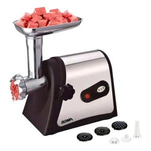 Picadora De Carne Eléctrica 3000w Boma Acero Inoxidable Bm-383