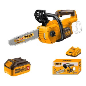 Motosierra 20v 12 Con 2 Bat 4ah Y Carg Ingco Cgsli201286