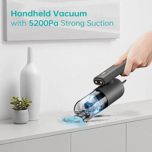 Aspiradora Sopladora Inalambrica A Baterias Moderna Potente - Imagen 5