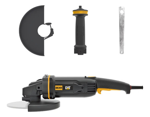 Amoladora Angular 230mm 2350w Cat Caterpillar Catdx351 Negro 50 Hz - Imagen 6