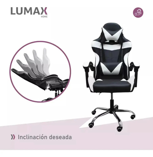 Silla Gamer Lumax Modelo Rom Multiples Colores - Imagen 30