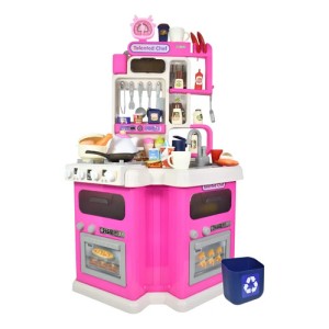 Cocina Interactiva Con Luz Sonido Y Efectos Con 113 Piezas