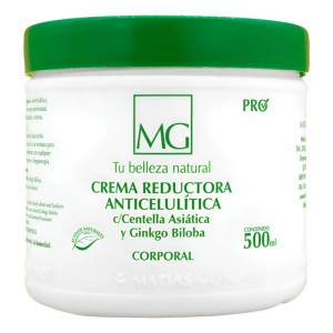 Crema Reductora Anticelulítica Centella Ginkgo Biloba