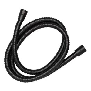 Extensible Flexible 1,5 Metros Para Ducha Negro Mate