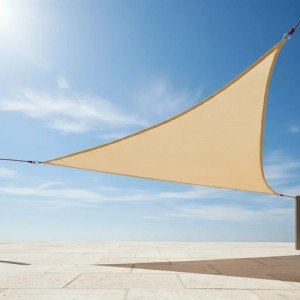 Toldo Vela Triangular 3x3x3 M Malla Sombra Uv Teloconsigo