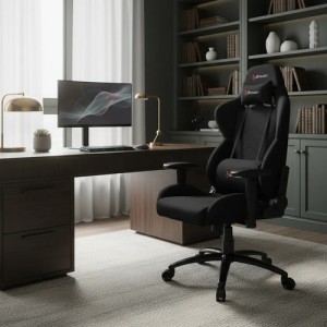 Silla Gamer Ejecutiva Arozzi Inizio Fabric - Black