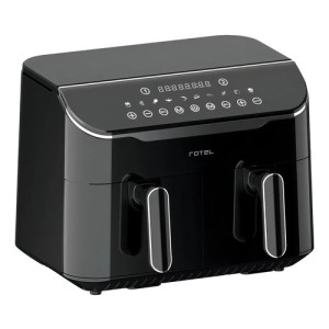 Freidora Sin Aceite Air Fryer Rotel Dual Canastos 4 + 4 Lt