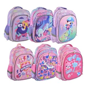 Mochila Escolar Con Diseño 16 Pulgadas 40x27x13cm