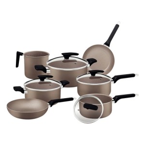 Juego De Utensilios De Cocina Tramontina Milazzo Almond