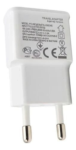 Cargador De Celular 1000 Ma Cargador De Pared Con Usb - Imagen 2