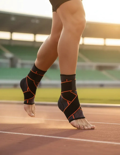 Tobillera De Ultra Compresión Lesiones Proteccion Ajustable - Imagen 10