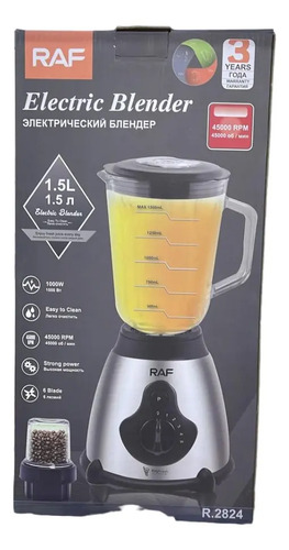 Licuadora De Vidrio Juguera Molinillo 1000w 1.5l - Imagen 2