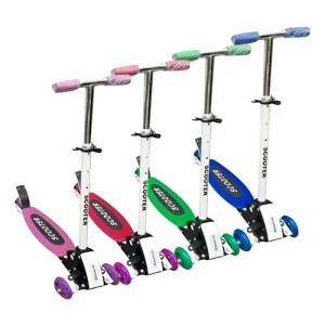 Monopatín Tripatin Ajustable Plegable Niño Niña