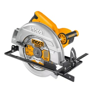 Sierra Circular 2200w 235mm Industrial Ingco Cs23522 Smf Color Amarillo Frecuencia 50/60