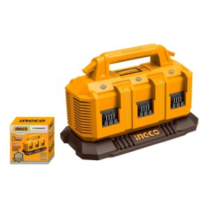 Cargador 20v Para 6 Baterias 4a Ingco