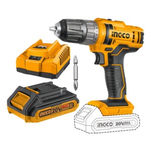 Atornillador A Bateria 20v P20s Bateria Y Cargador Ingco Color Amarillo