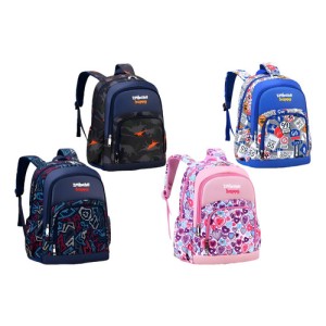 Mochila Escolar Con Estampa 40x34x10cm