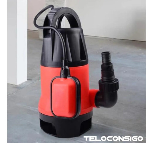 Bomba De Agua Sumergible Pozo Negro Aguas Sucias 1hp 750w - Imagen 3