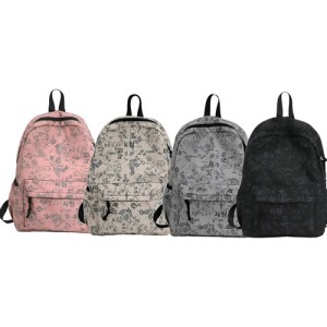 Mochila Con Estampa De Elementos Gráficos 17 Pulgadas