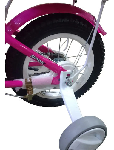 Bicicleta Rodado 12 Spek Con Canasto Y Rueditas Niño Niña - Imagen 11
