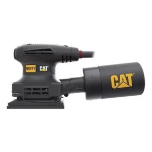 Lijadora Oscilante Orbital Caterpillar 240w Cat Cor Negro