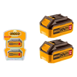 Set X 2 Baterias 5 Ah Ingco