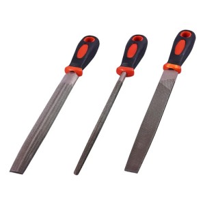 Juego Limas De Acero 3 Piezas Ampro 200mm De Longitud