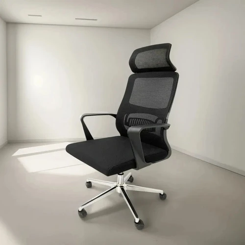 Silla Escritorio Ejecutiva Blanca Y Negra Excelente Calidad - Imagen 2