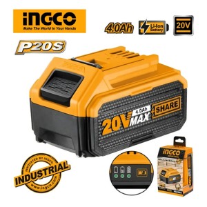 Bateria 4ah Litio 20v Volt Ingco Para Linea Multiple Herrami